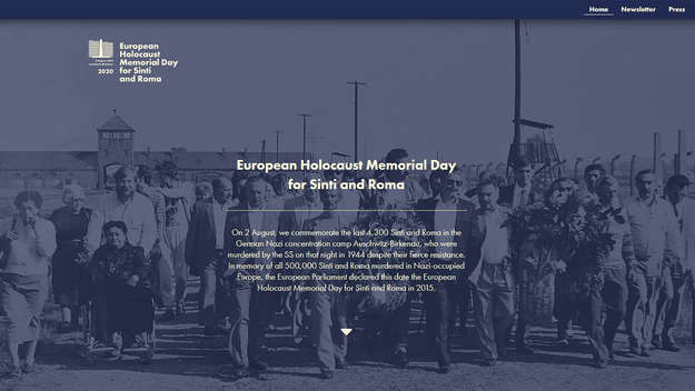 Screen European Holocaust Memorial Day for Sinti and Roma
