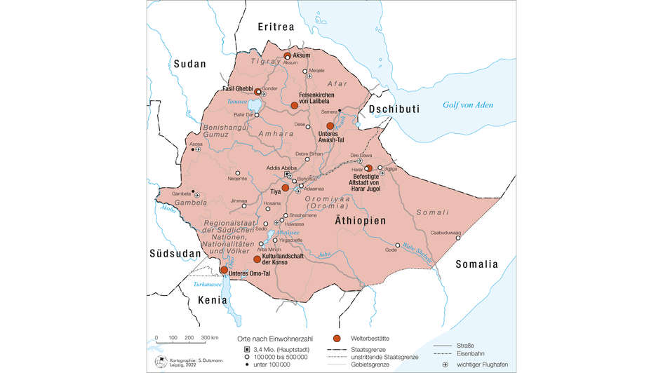 Bild - Karte Aethiopien Reminiszere 2023