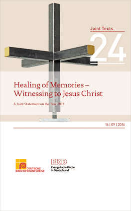 Cover Healing of Memories - Witnessing to Jesus Christ