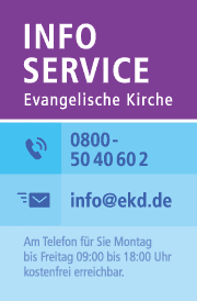 Servicetelefon Evangelische Kirche