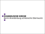 Logo der Evangelischen Kirche Berlin-Brandenburg-schlesische Oberlausitz. Logo der Evangelischen Kirche Berlin-Brandenburg-schlesische Oberlausitz.