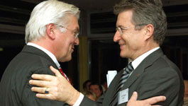 Frank-Walter Steinmeier und Wolfgang Huber