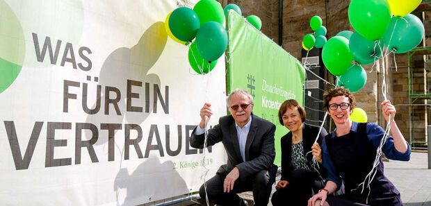 Motto des Kirchentags 2018 in Dortmund