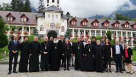 Die Teilnehmenden des 15. Bilateralen Theologischen Dialogs mit der Rumänischen Orthodoxen Kirche in Rumänien