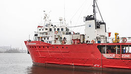 Sea Eye 4 vor dem Umbau zum Rettungsschiff