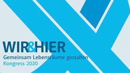 Logo: Wir und hier - Gemeinsam Lebensräume gestalten