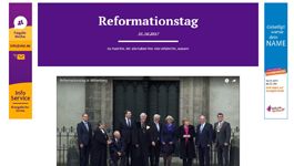 Internetseite Reformationstag