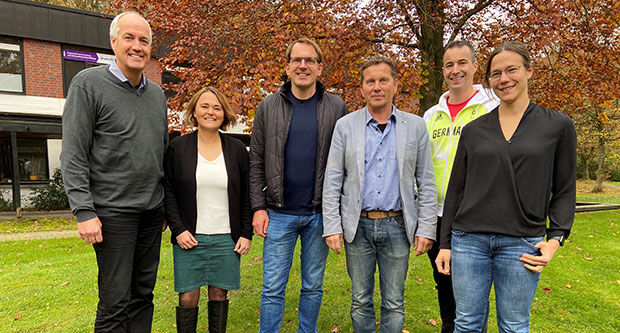 v.l.n.r. Thomas Weber, Inga Rohoff, Henrik Struve, Peter Noss, Christian Bode, Saskia von Münster