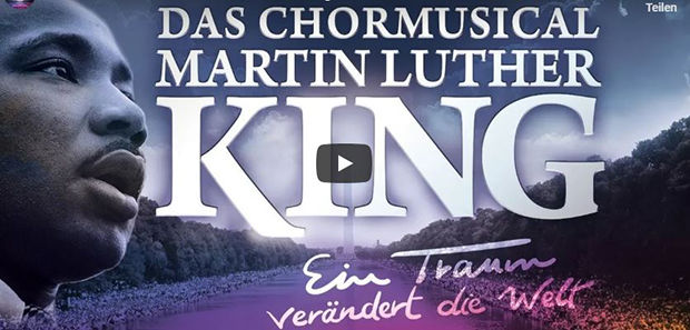 Screen: Trailer zum Chormusical Martin Luther King