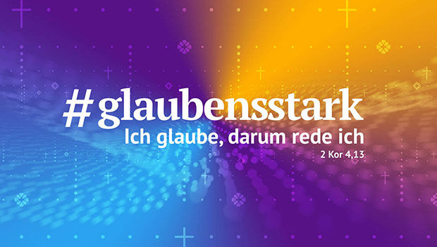 Logo #glaubensstark