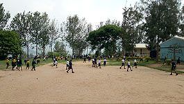  Der Sportplatz der Kigali Christian School in Ruanda