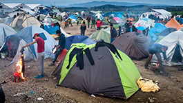 Flüchtlingslager in Idomeni