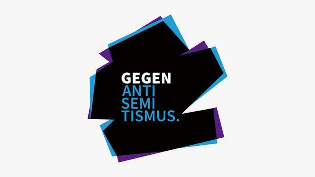 Schriftzug Gegen Antisemitismus