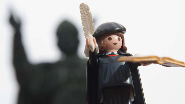 Playmobil-Lutherfigur