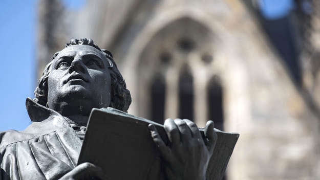 Martin-Luther-Denkmal in Erfurt