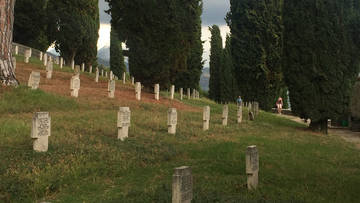 Soldatenfriedhof des Volksbundes Deutscher Kriegsgräberfürsorge in Monte Cassino/Italien