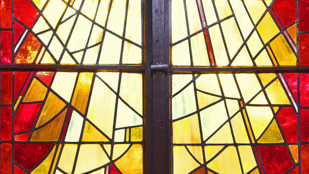 Pfingstfenster in der Johanniskirche Dessau
