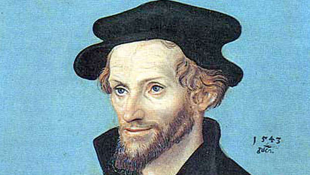 Philipp Melanchthon, Portrait von Lucas Cranach d.Ä.