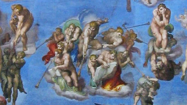 Genälde Michelangelo Buonarroti Schöpfungsgeschichte
