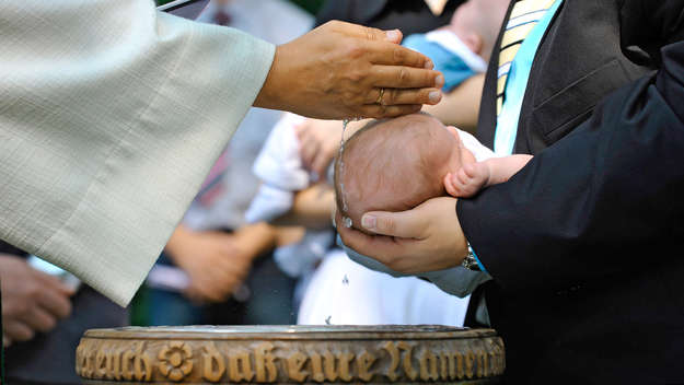 Tauffest am 03.09.2011 in der evangelischen Kirchengemeinde Beber, einem Stadtteil von Bad Münder in Niedersachsen.