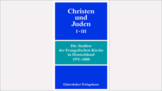 Cover der EKD-Studien 'Christen und Juden'