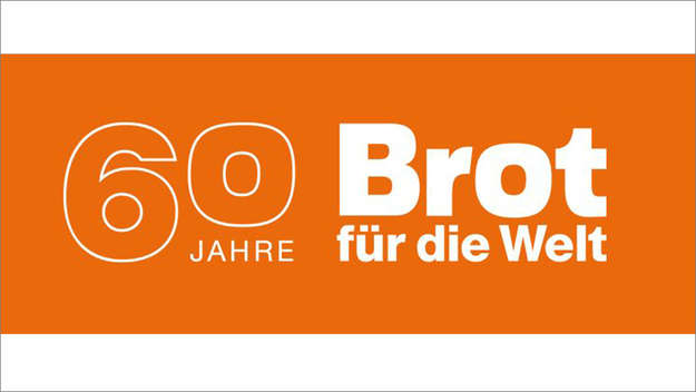 Logo 60 Jahre „Brot für die Welt“