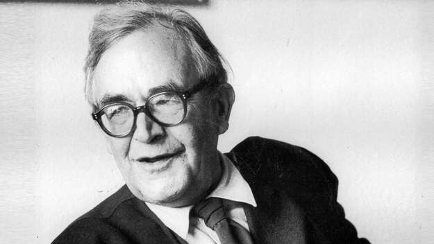 Portrait des Theologen Karl Barth von 1955