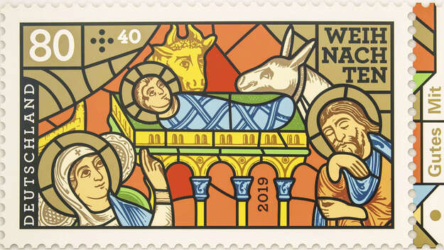 Wohlfahrtsbriefmarke Weihnachten 2019