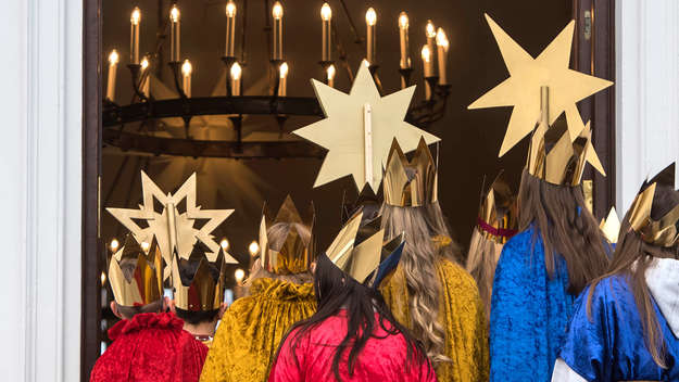 Sternsinger in Berlin im Schloss Bellevue am 06.01.2019