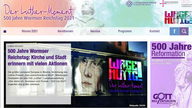 Screenshot www.wagemutig.de