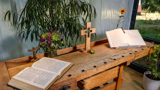 Raum der Stille im evangelischen Uhlhorn-Hospiz in Hannover