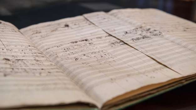 Noten der Missa Solemnis von Beethoven