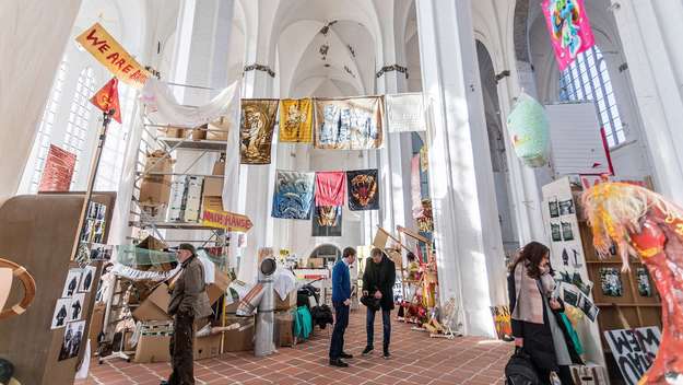 Ausstellung in der Kulturkirche St. Petri Lübeck