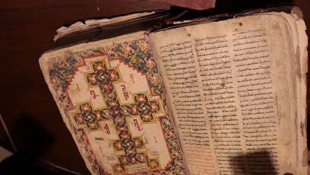 Eine reichverzierte syrische Handschrift