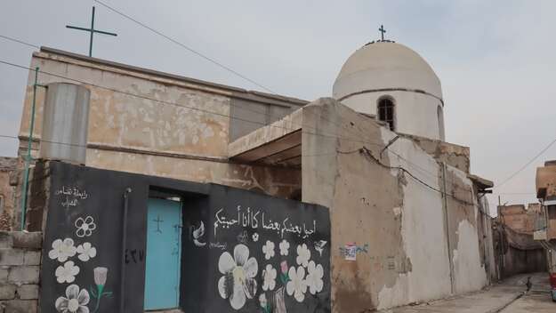 Christliche Kirche in Mossul