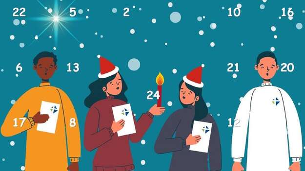 Titelbild: Der singende Adventskalender 2024