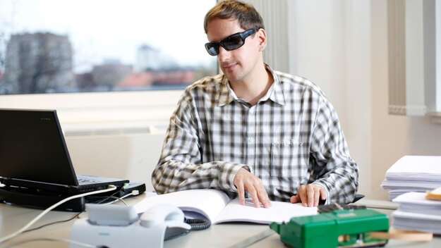 Heiko Kunert, blinder Blogger der Initiative #barrierefreiPosten