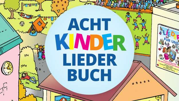 Umschlag des Liederbuchs 'AchtKinderliederbuch'