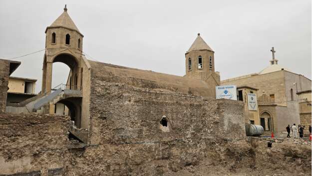 Die Tahera-Kirche in Mossul (Irak) wurde unter Leitung der UNESCO wieder aufgebaut und 2025 wieder geweiht