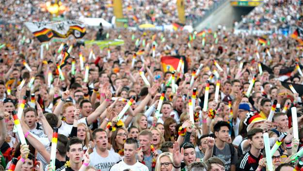 Fußball Fans zur WM