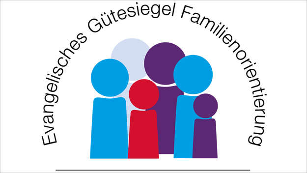 Logo Evangelisches Gütesiegel Familienorientierung