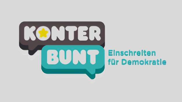 KonterBUNT-Logo_ Online-Spiel gegen Stammtischparolen
