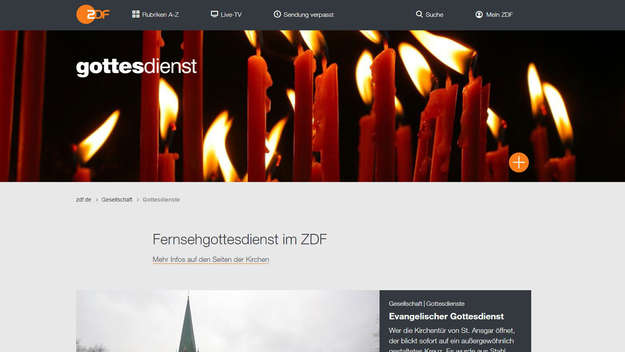 Screenshot - ZDF Mediathek
