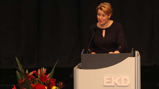 Dr. Franziska Giffey, Bundesministerin für Familie, Senioren, Frauen und Jugend