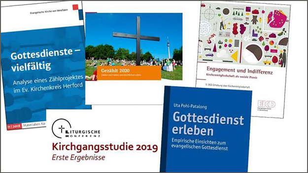 Folie der Studie vom Zentrum für evangelische Gottesdienst- und Predigtkultur