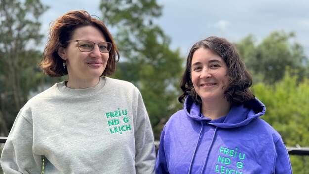 Lisa Groß und Miriam Menzel von Frei und Gleich