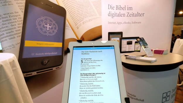 elektronische Produkte der Bibelgesellschaft