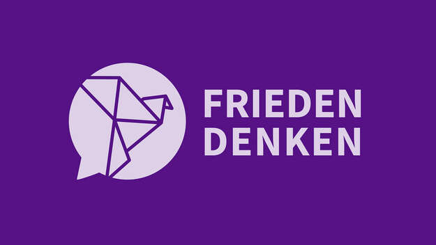 Logo Podcast 'Frieden denken'