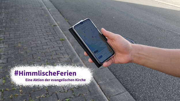  Wer kein GPS-Gerät zur Hand hat, kann sich auch von seinem Smartphone durch das evangelische Saarbrücken navigieren lassen.