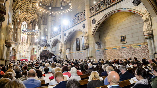 Festgottesdienst in der Schlosskirche in Wittenberg (Archiv).